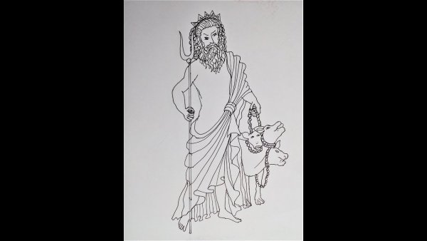 Аид карандашом