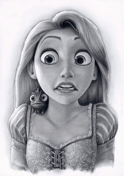 Персонажю карандюашем