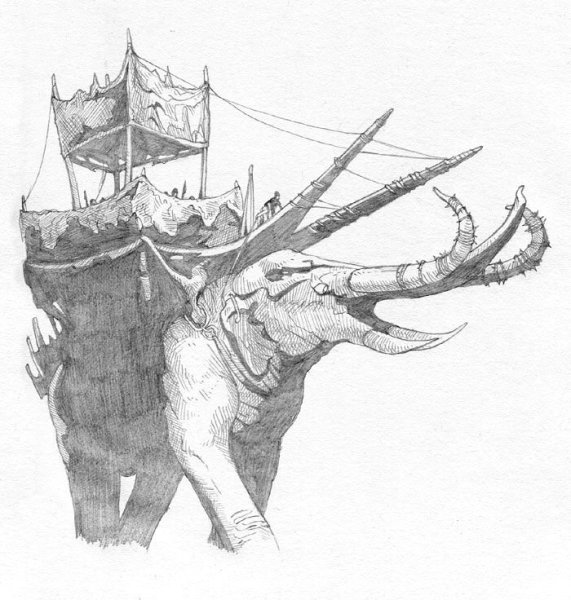 Толкин Олифанты Мумакил