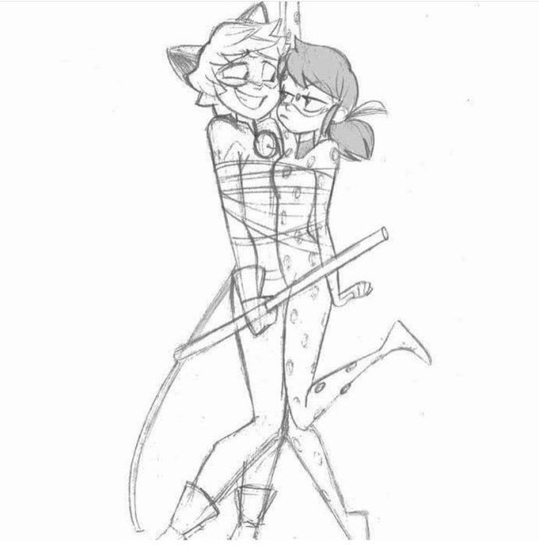 Как нарисовать леди баг