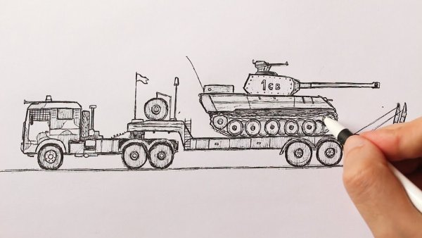 Раскраска Скания r420