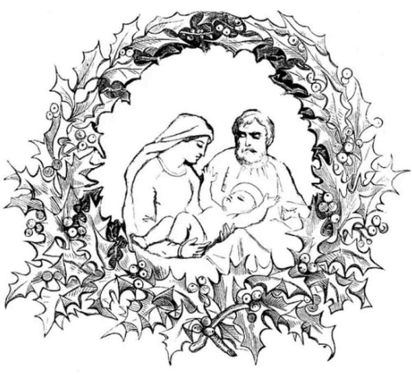 Рождество эскиз