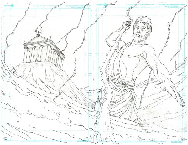 Афинский Акрополь вектор