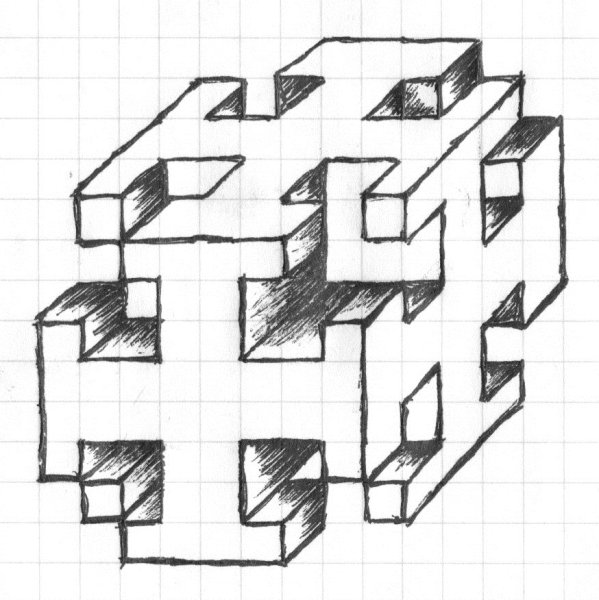 Кресты для рисования карандашом