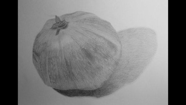 Гранат карандашом