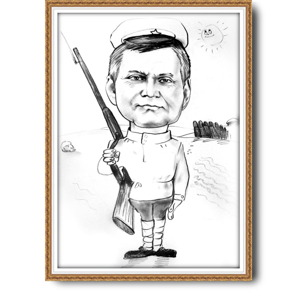 Карикатура карандашом для начинающих