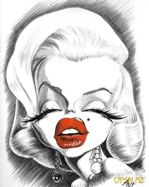 Сатирический портрет легко