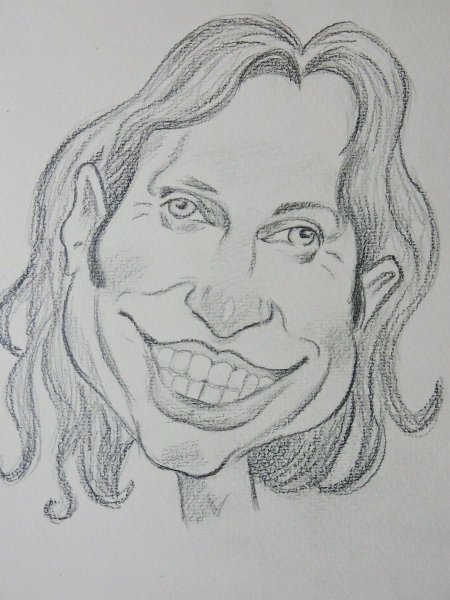 Карикатура карандашом