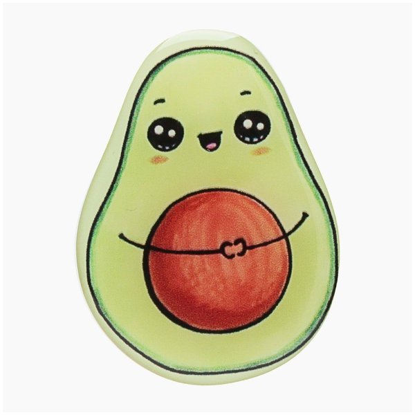 Акварельный миниатюры лёгкие авокадо