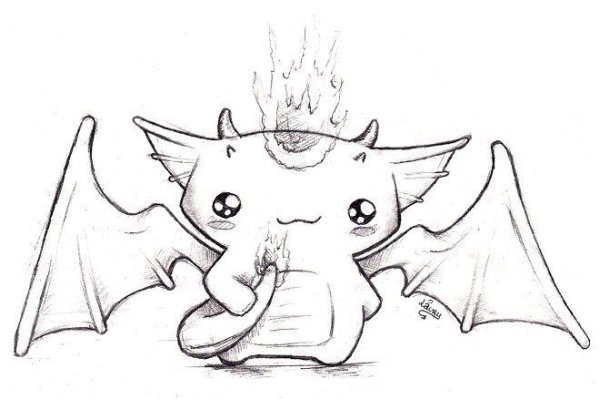 Чудища простым карандашом