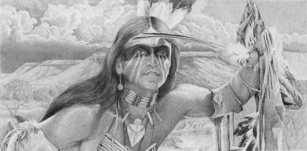 Гойко Митич индеец