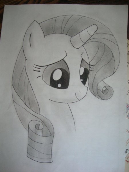 Рисунки пони для срисовки карандашом