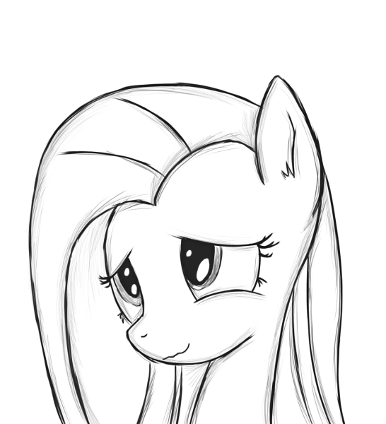 Картинки для срисовки пони