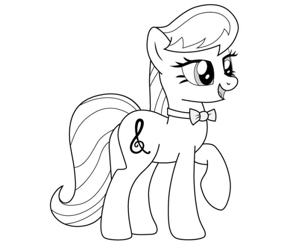 Картинки пони срисовать