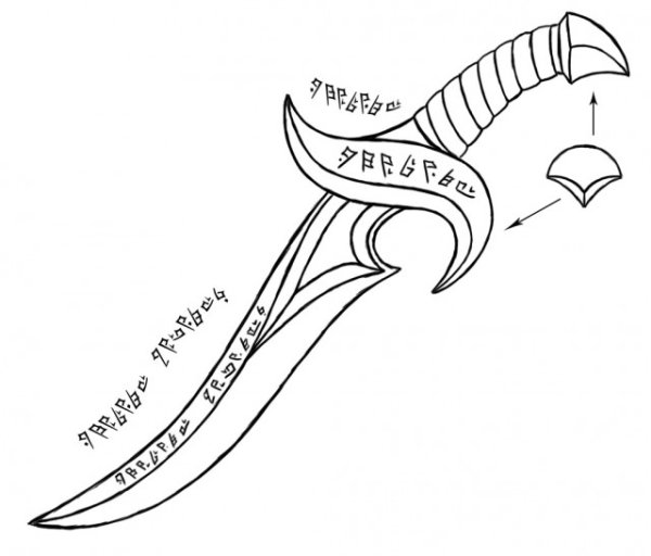 Эскизы боевых топоров