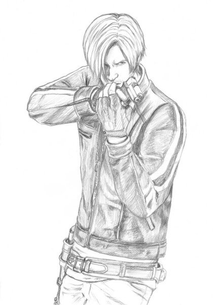 Леон акула из БРАВЛ старс раскраска