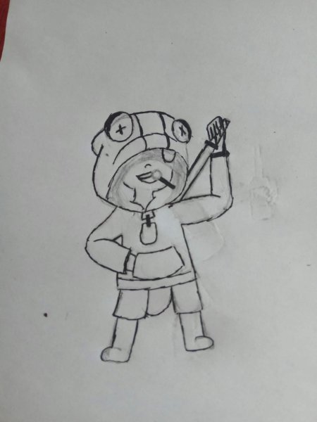 Леон Браво старс карандашом