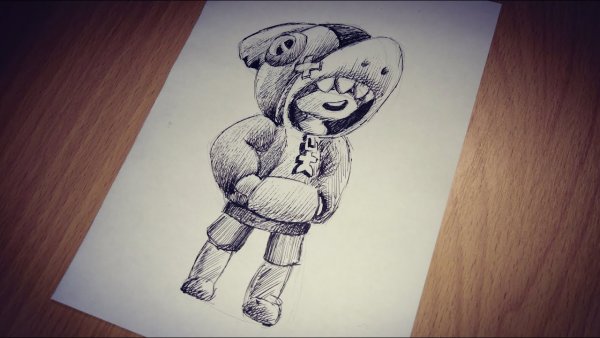 Леон Браво старс карандашом