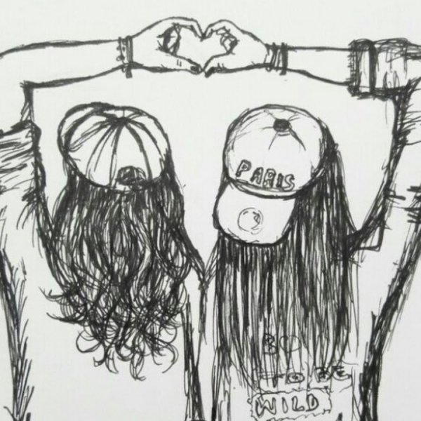 Рисунок на день рождения сестре