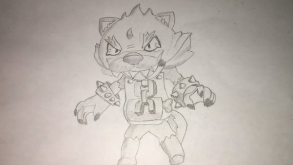 Леон раскраска