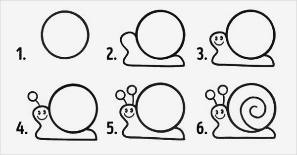 Поэтапное рисование зайца