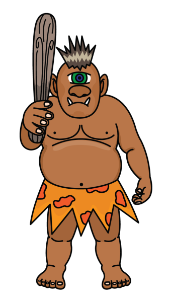 Нарисовать циклопа