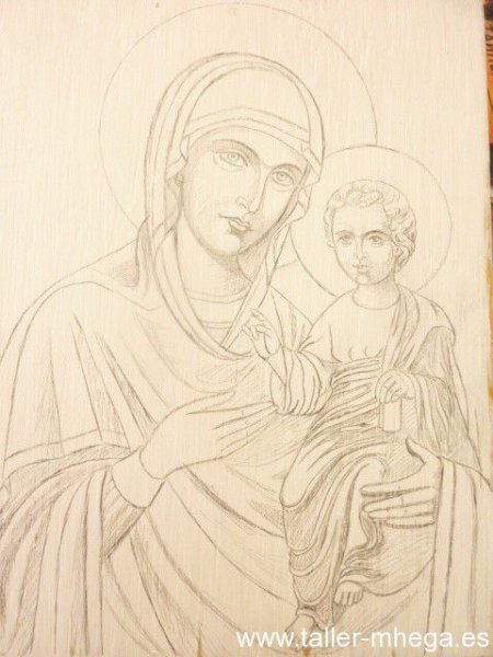 Прориси икон Иисуса Христа