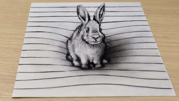 Объемные рисунки