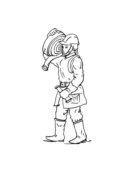 Раскраска спасатели