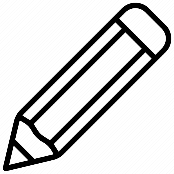 Карандаш контур