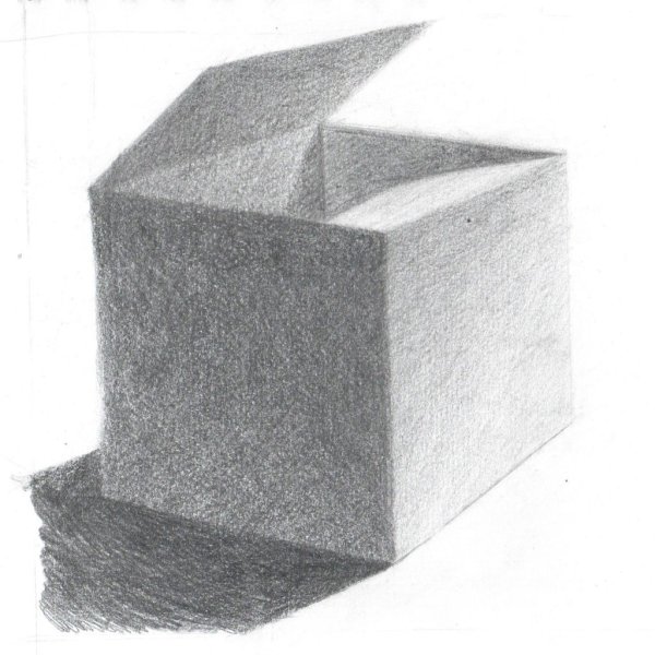 Спичечные коробки рисунок перспектива