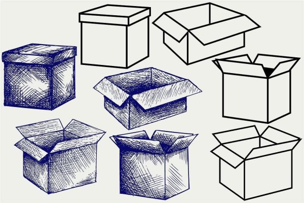 Коробка в перспективе