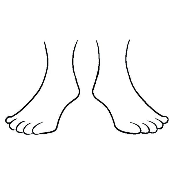 Ноги нарисованные