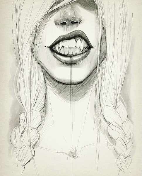 Дерзкие рисунки для срисовки