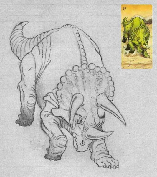 Трицератопс ФОРТНАЙТ