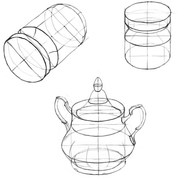 Линейно-конструктивный рисунок