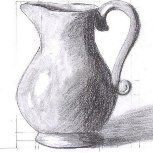 Нарисовать кувшин