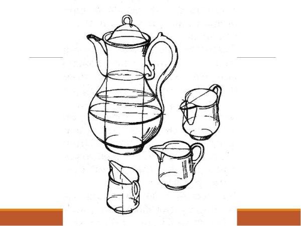 Наброски посуды