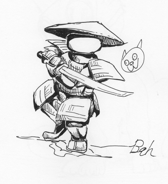 Самурай карандашом