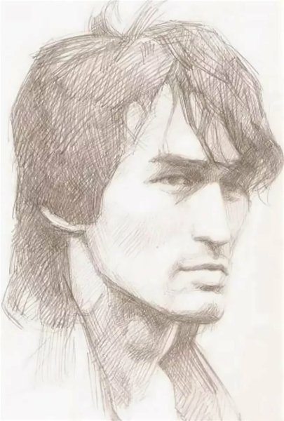 Виктор Цой шарж