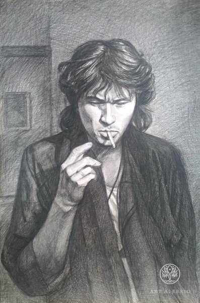 Портрет Цоя