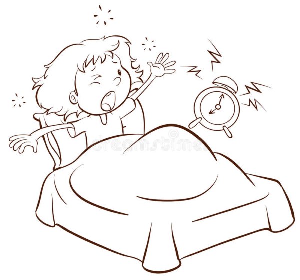 Просыпаться раскраска