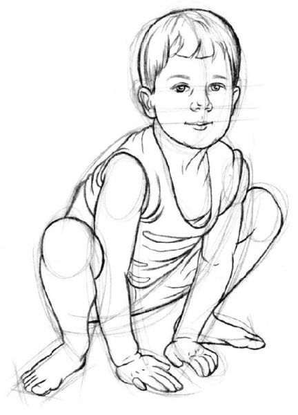Набросок мальчика