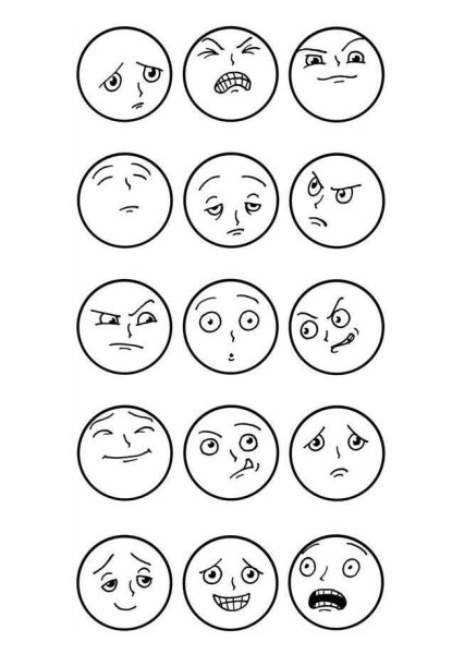 Пиктограммы эмоций