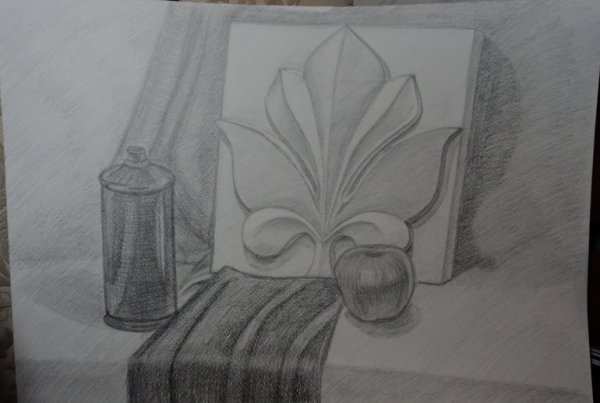 Рисунки на ватмане карандашом