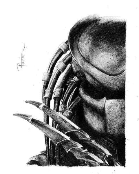 Хищник Наброски