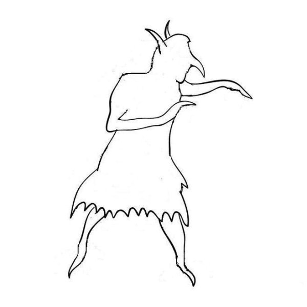 Кикимора рисунок