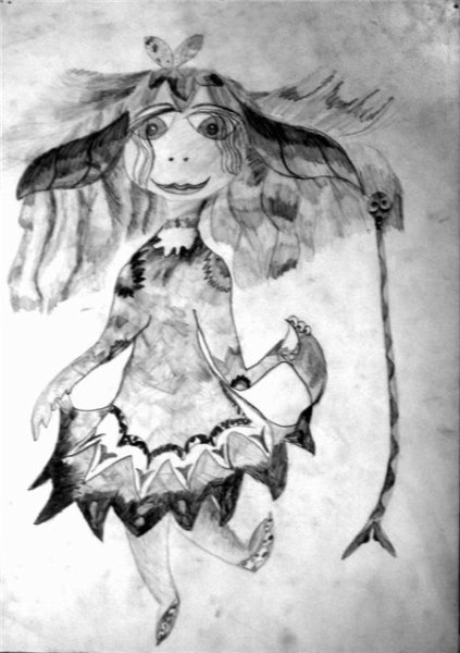 Кикимора в детстве