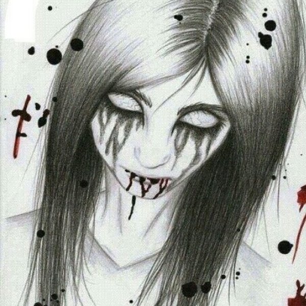 Страшные рисунки карандашом