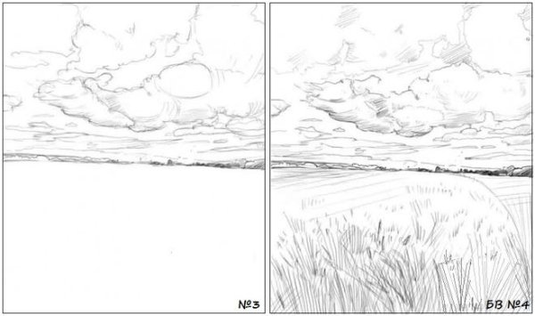 Дорога карандашом